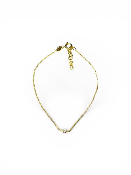 Bracciale Domar Donna Bracciale argento 925 dorato in Argento Cubic Zirconia BRAR-239-280 - BRAR-239-280